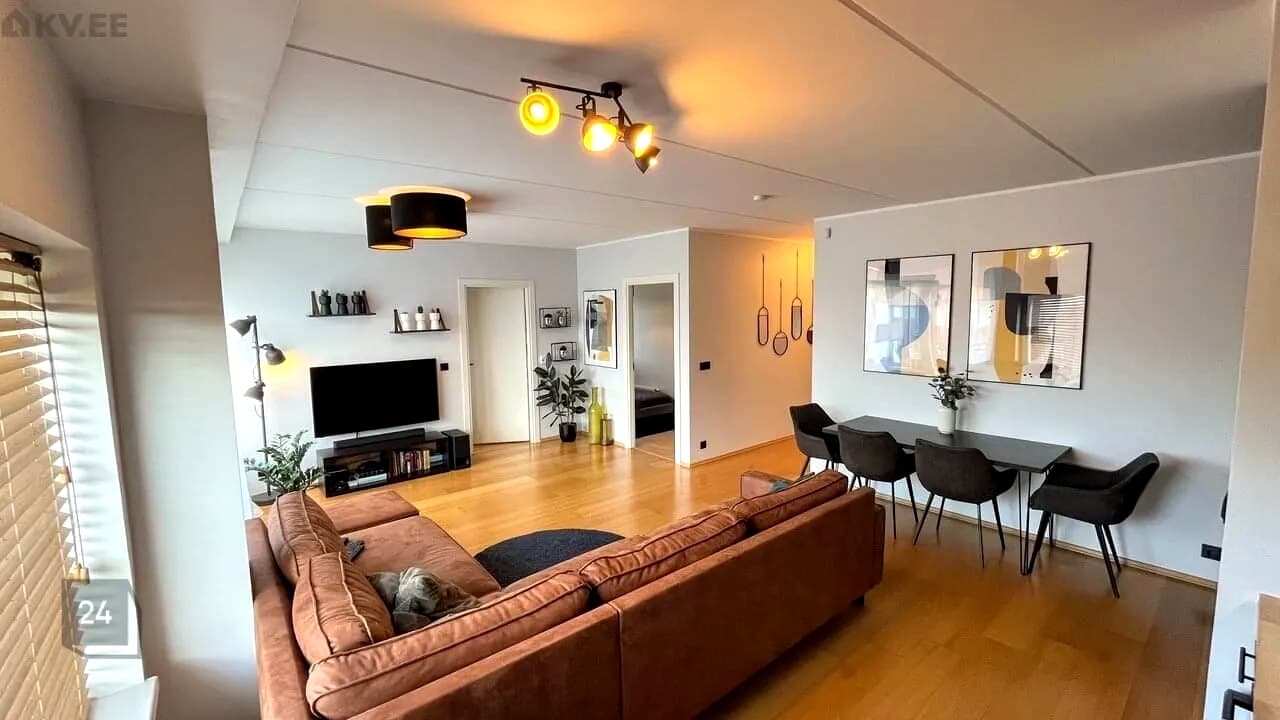Redesigned living room.