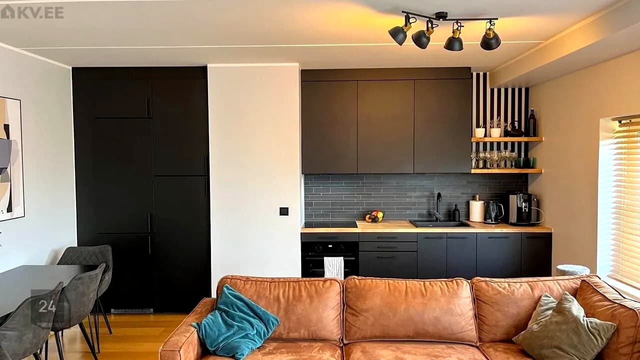 Redesigned kitchen and dining area.