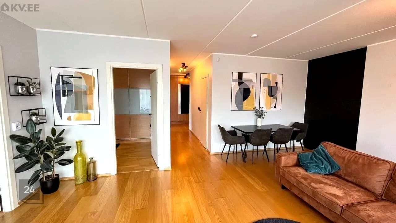 Redesigned living room.
