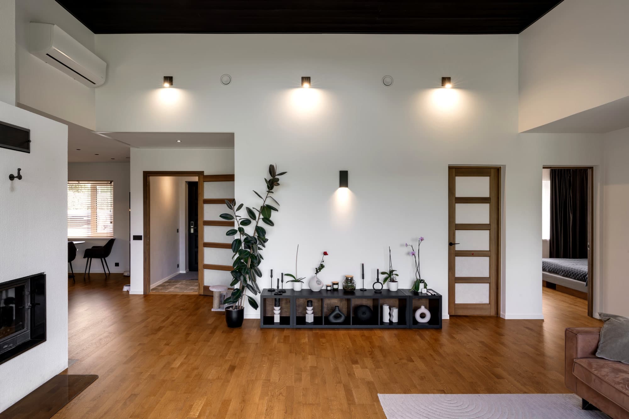 Renovated living room.