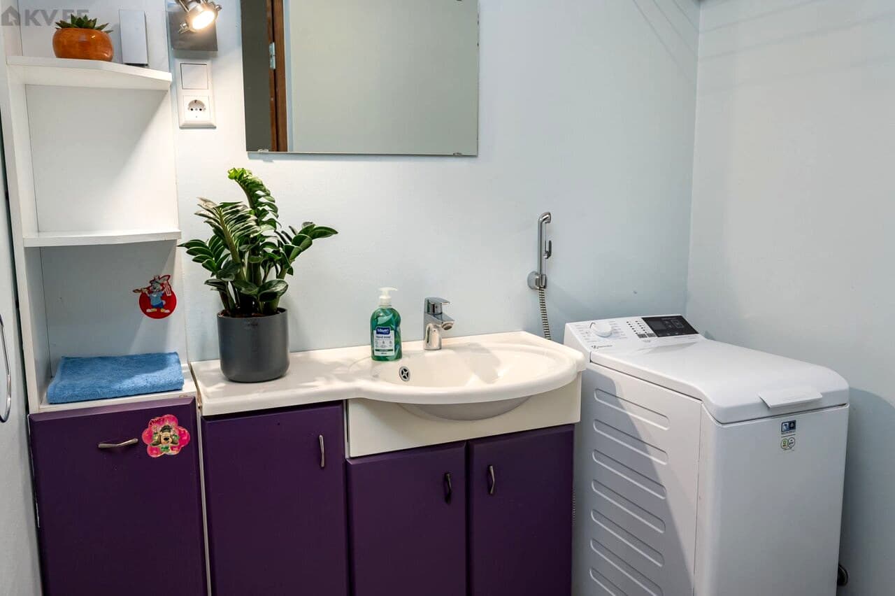 Bathroom before renovation.