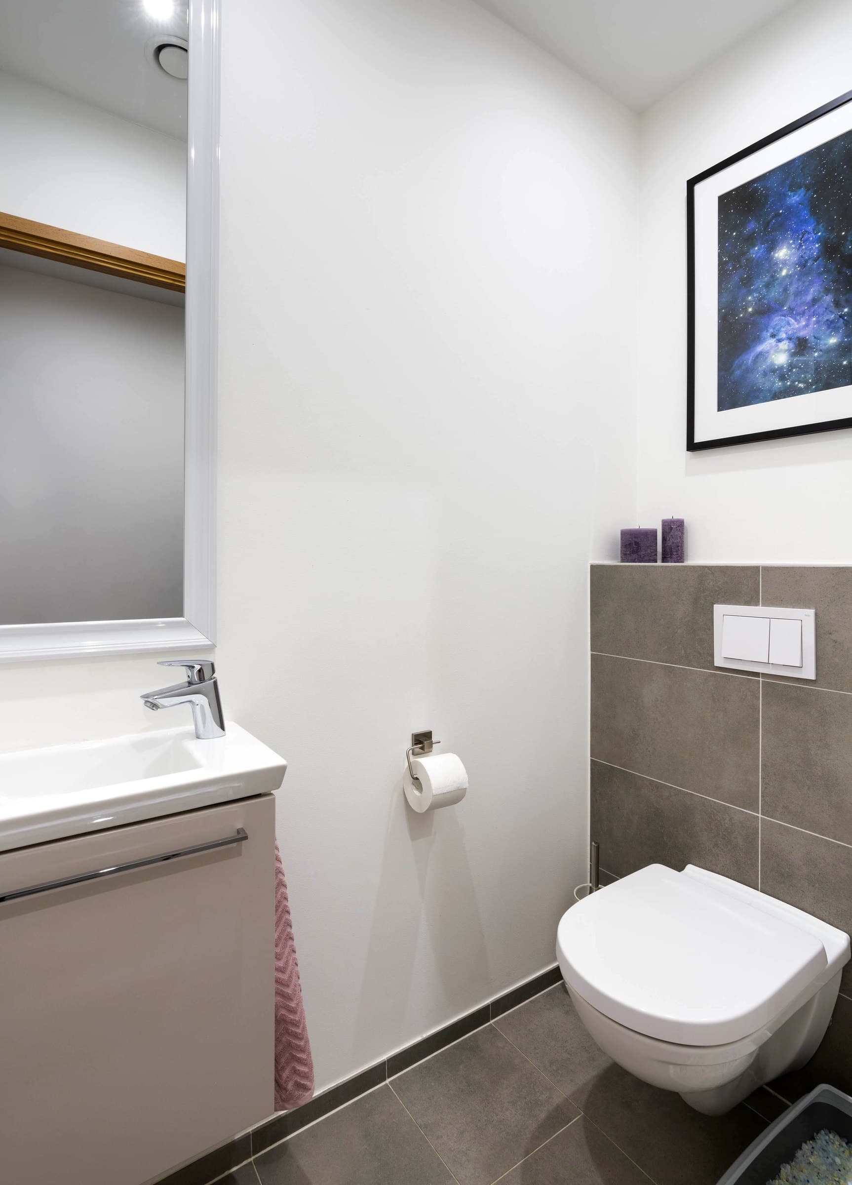 Downstairs bathroom.