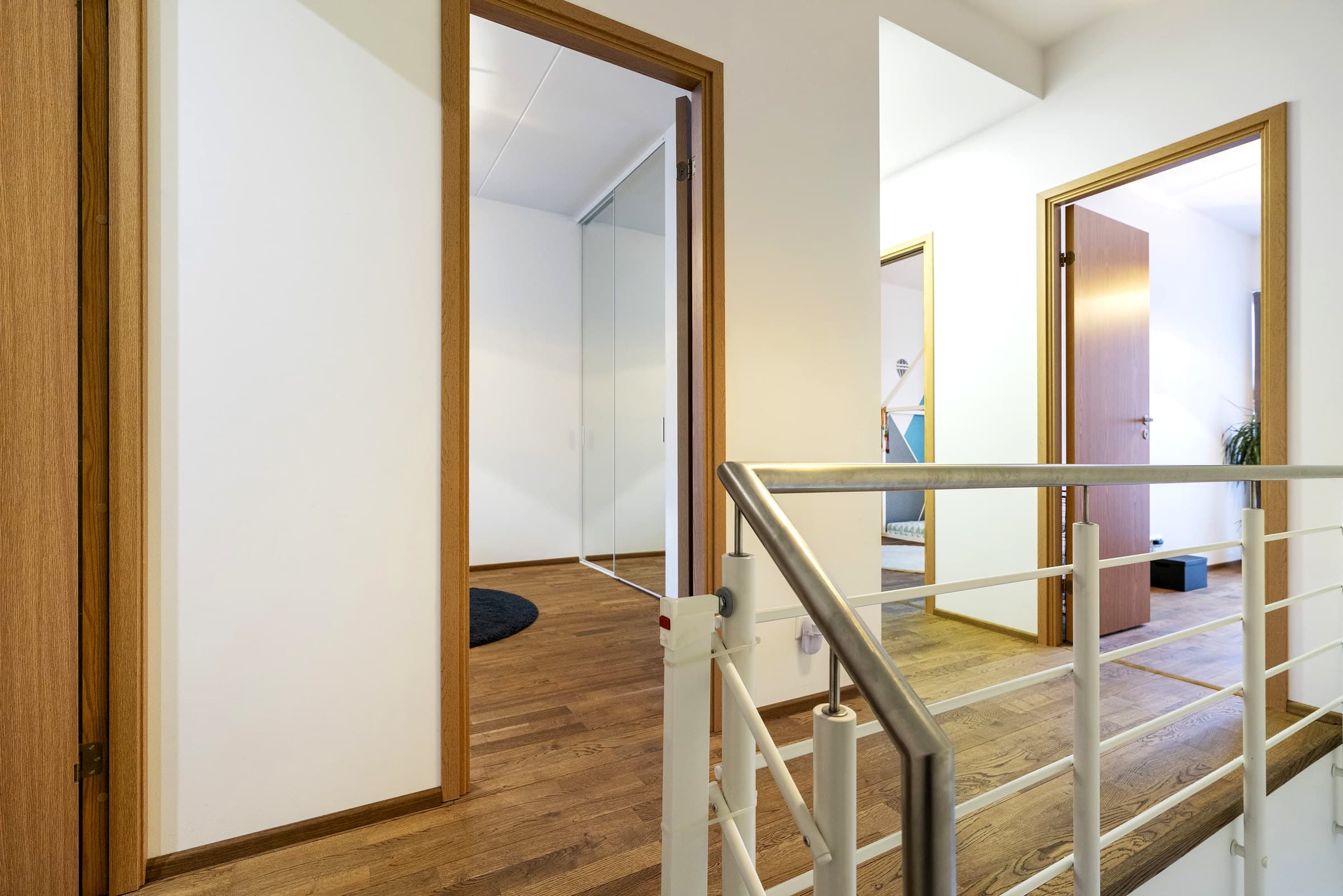 Upstairs hallway.