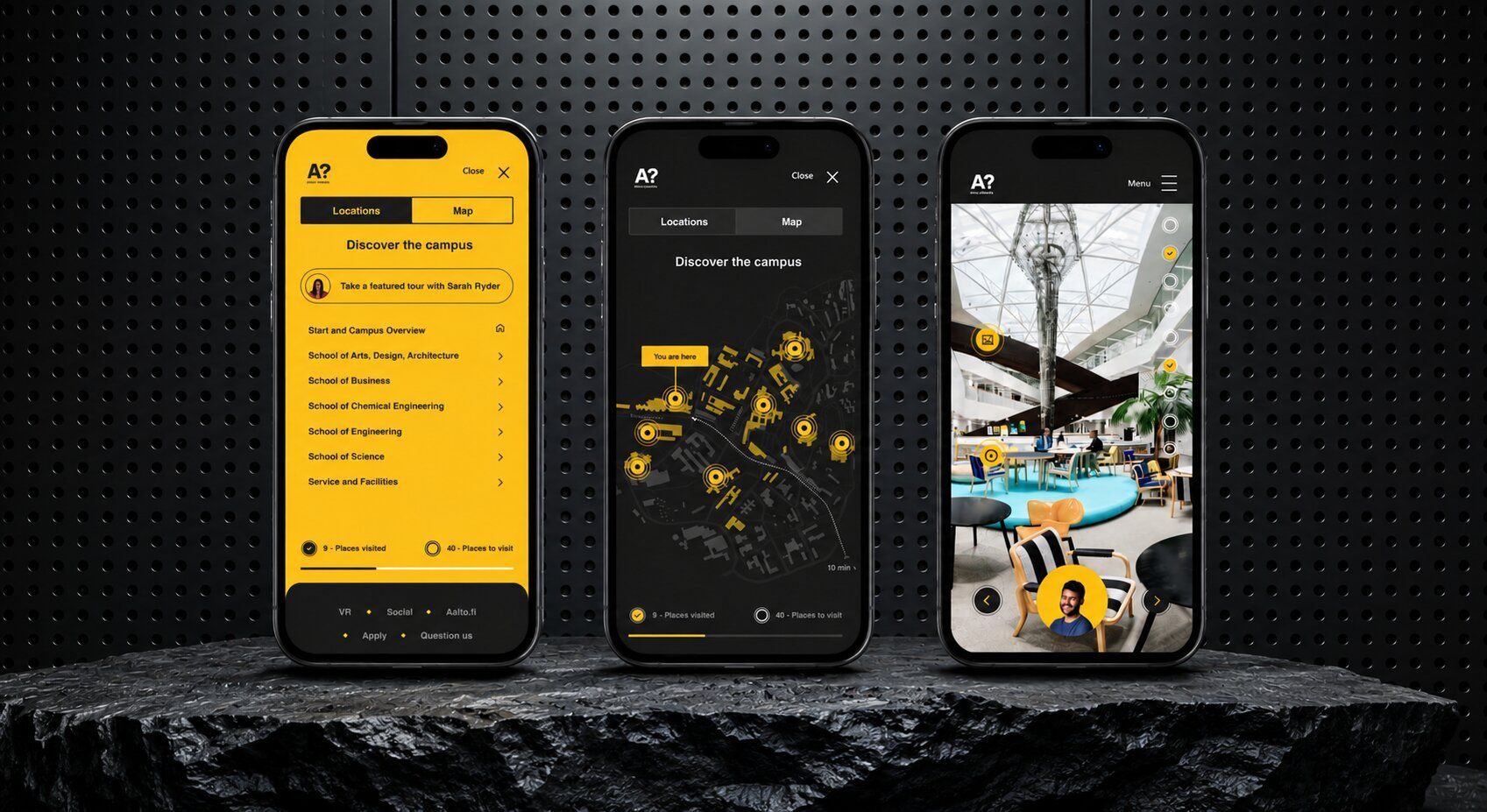Aalto University's Virtual Tour project hero